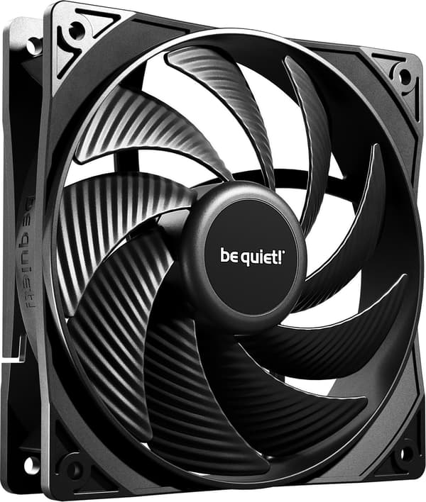 Be Quiet Pure Wings 3 High-Speed PWM 12cm kabinetblæser (sort)
