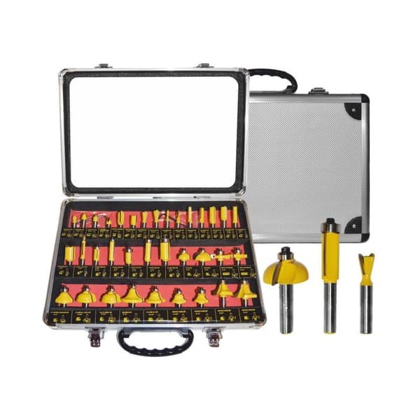 AWTools træfræsere, sæt med 35 8mm stammedele (AW40514)