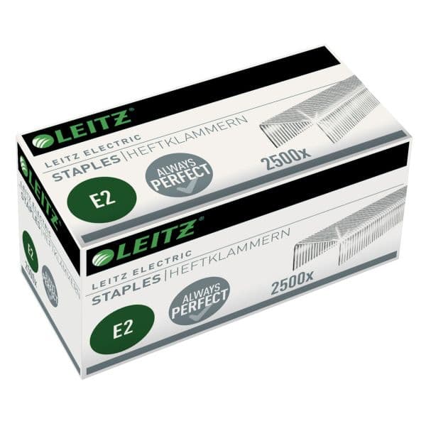 Leitz Stapers 24/6 E2 elektrisk 2500 stk. æske