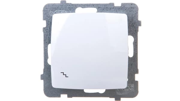 Ospel Trappkontakt Karo enkel vit (LP-3s/m/00)