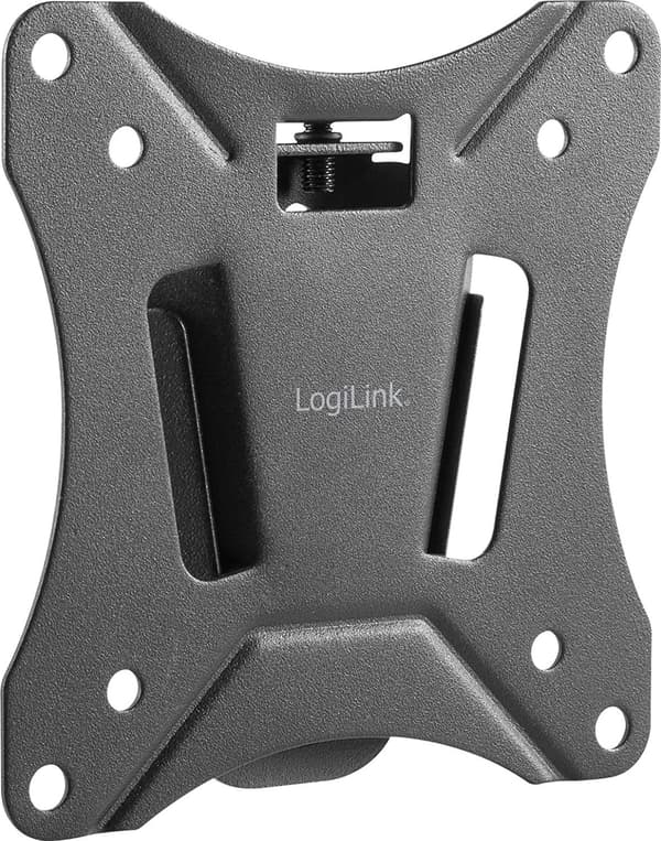 LogiLink beslag - Ultrafladt - til fladskærm - sort