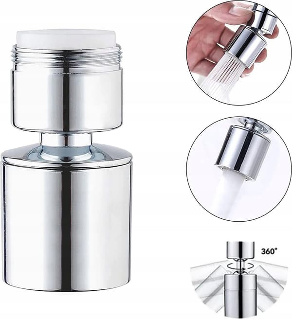 Behållare Kort kran NOVEEN XL1028 silver
