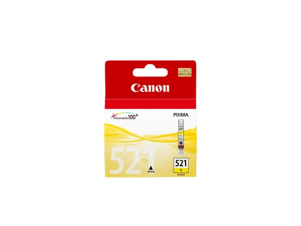 Canon blækpatron CLI-521Y - Gul