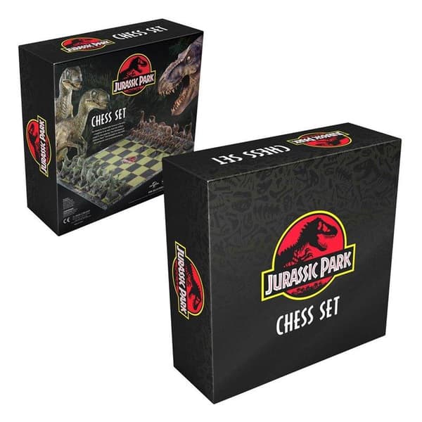 Jurassic Park Dinosaur Skakspil
