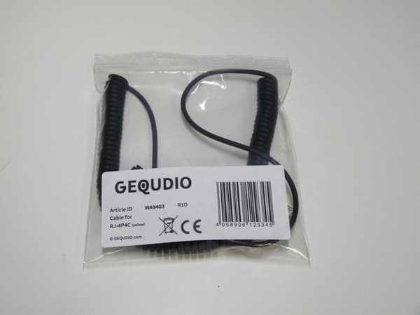 GEQUDIO RJ-kabel kompatibel med Mitel, Aastra, Fanvil, Poly, Gigset