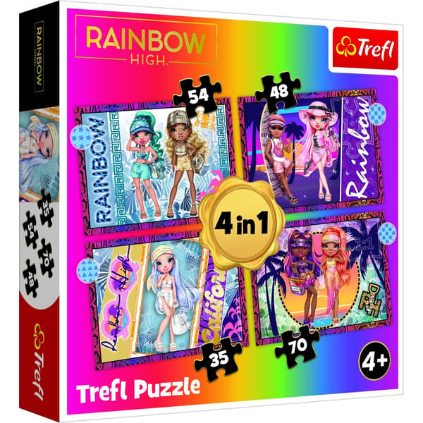 Puslespil 4i1 Moderigtige dukker TREFL