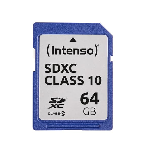 Intenso SDXC-kort 64GB Klasse 10 3411490