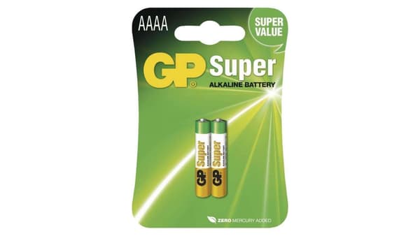 1x2 GP Super Alkaline AAAA-paristot 03025AC2