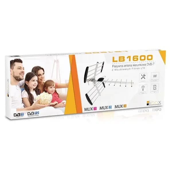 LIBOX SUUNTA-ANTENNI DVB-T 16-EL. PASSIIVINEN LTE-SUODATTIMELLA