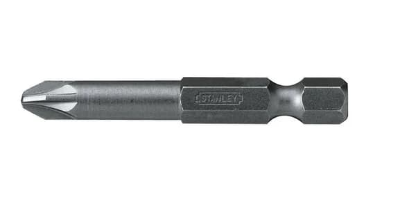 Endebit 1/4\" lang Pz2 x 50mm 10 stk med indsats
