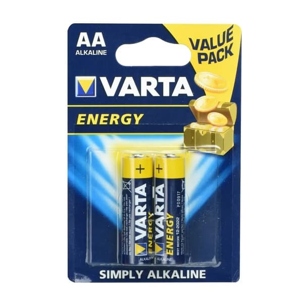 VARTA R6 (AA) 2 stk. Energy Alkalinebatteri