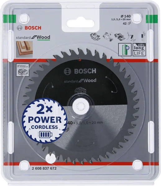 BOSCH SAV STANDARD TRÆ AKKU 140x20x42z