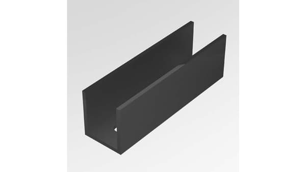 Profilforbinder Sort E-02-CZ