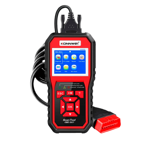 Diagnostiikkamittari, OBD2-lukija Konnwei KW850