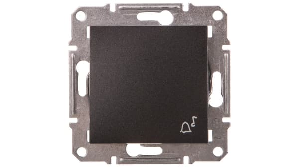 Schneider Electric Tryckknappsklocka Aspora Utan Ram Antracit (EPH0800171)
