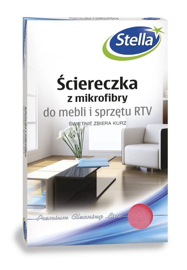 Stella Mikrofiberduk för möbler och elektronik - samlar perfekt upp damm 1 st
