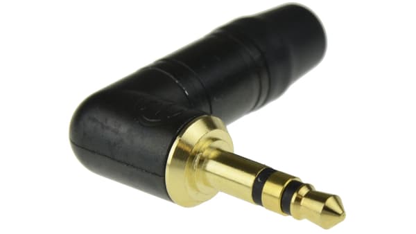 NEUTRIK Audio AUX mini Jack Jack 3.5mm Stereo til kabel til 4.5mm belagt sort NTP3RC-B