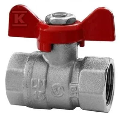 KUGLEHANE 3/4\" GW/W PN40-MT.NICKEL.