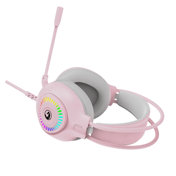 MARVO H8325 RGB PK HEADSET ROSA