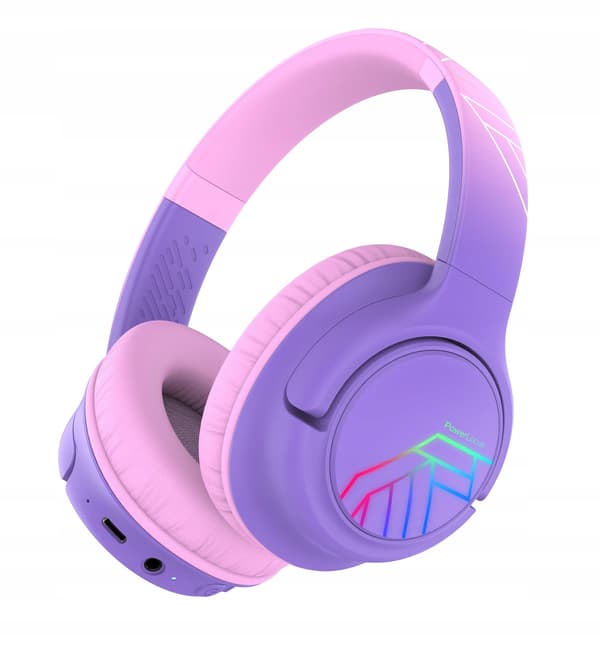 PowerLocus Bluetooth-kuulokkeet Bobo Kids PUR PINK