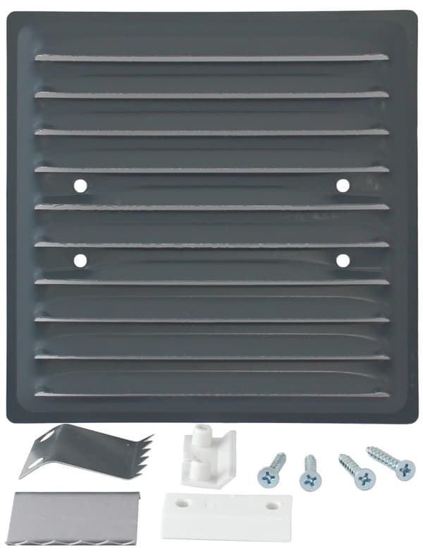 METALLISÄLEIKKÖ 150*150MM GRAFIITTIKIINNIKE
