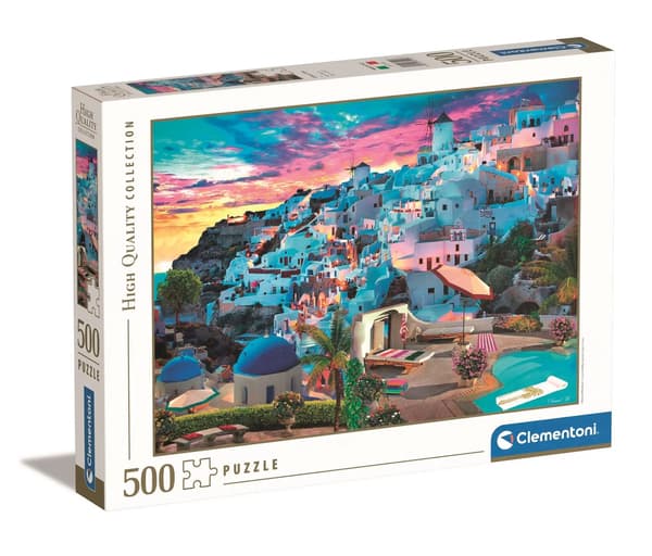 Palapeli 500 HQ Kreikka-näkymä