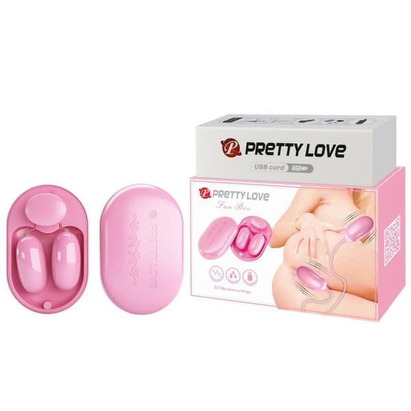 PRETTY LOVE - Fun Box Pink, 12 värinätilaa