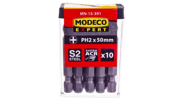 Modeco Skruespids til PH2 50mm 10 stk (MN-15-391)