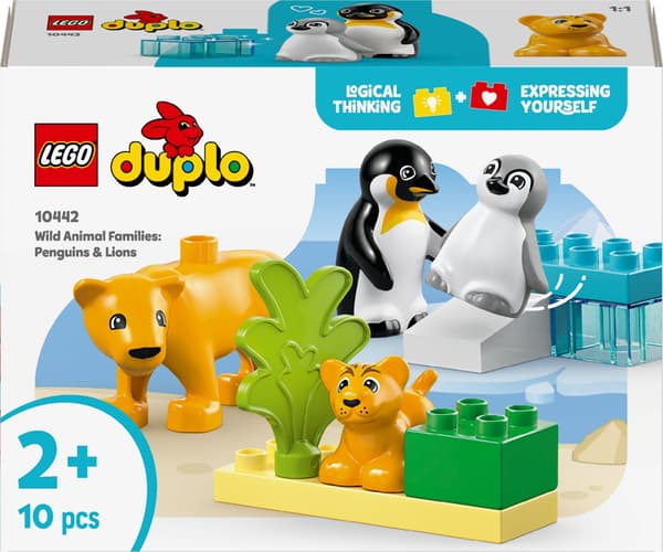 LEGO® Duplo Vilde dyrefamilier 10442, 10 dele