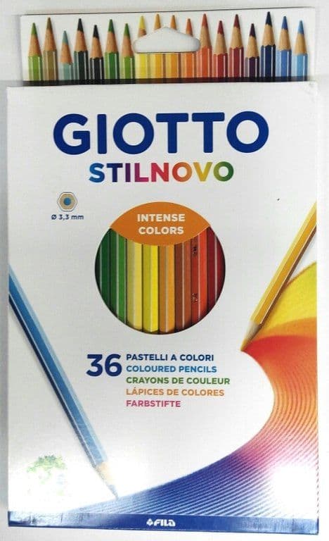 Farveblyanter Stilnovo Intense 36 farver GIOTTO