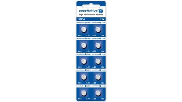 G5 10BL EverActive Alkaline LR754
