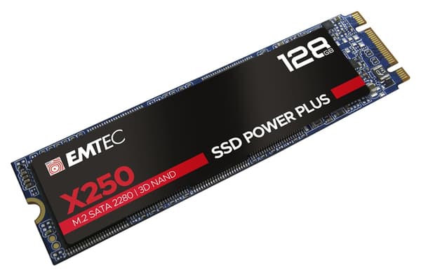 Emtec X250 128GB M.2 2280 SATA III Solid State Drive (ECSSD128GX250)