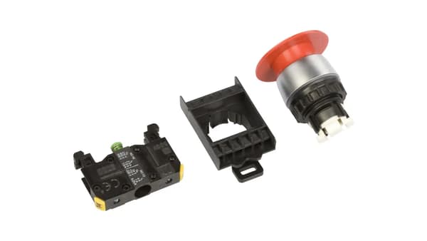 Sienipainike 1Z 22mm punainen ST22-DC-10