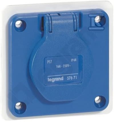 GN.TAB.1F 16A/3P/230V SKY. IP44 P17