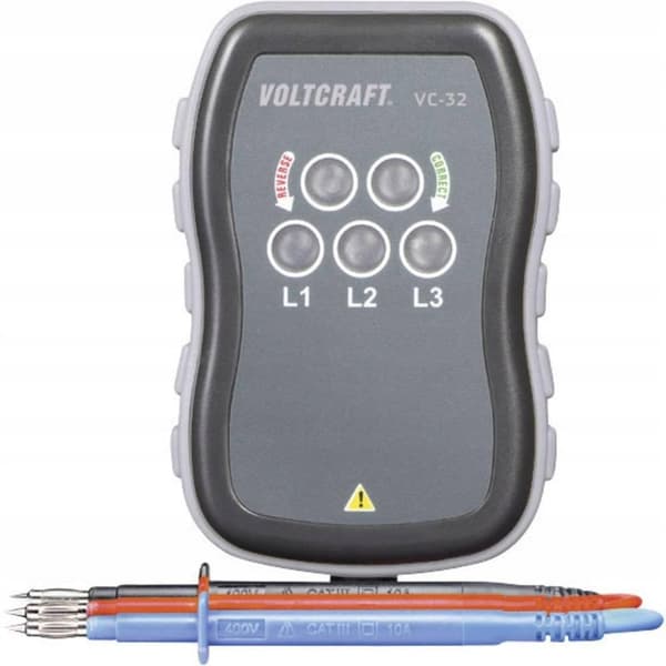 Voltcraft Vaihejärjestyksen testaaja VC-32 101007