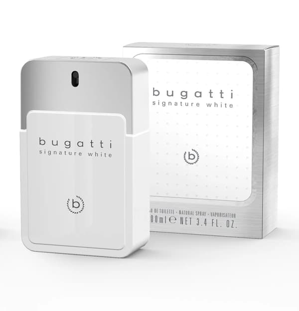 Bugatti Signature White Eau de Toilette för män 100ml