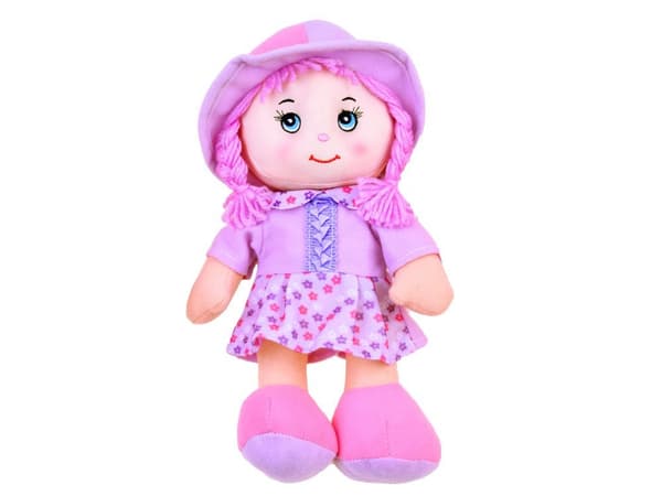 Zuzia docka i en trasdocka hatt 28cm ZA2654