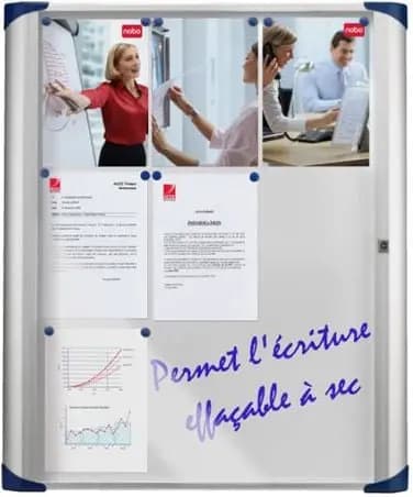 Magnetisk intern displaylåda Nobo Premium Plus 8xA4
