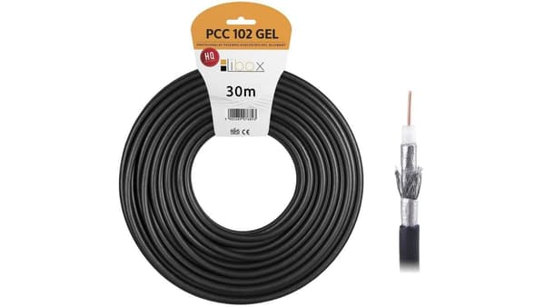 Libox kabel bedste COAXIALKABEL ZEL CU ANTENNE 30M