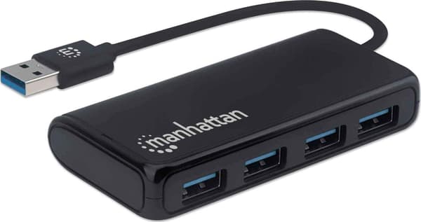 USB HUB Manhattan 4x USB-A 3.0 (164900)