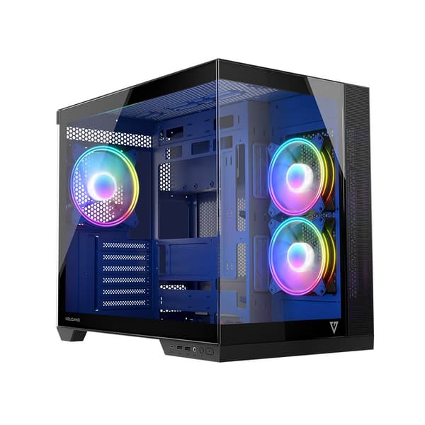 Modecom Volcano Panorama Apex ARGB 3F svart