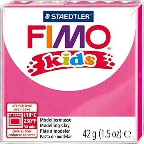 Fimo Hærdende Masse Børn fuchsia 42g