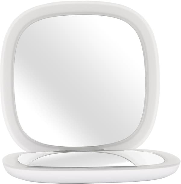 Kosmetisk spegel Humanas HS-PM01 med LED-belysning - vit