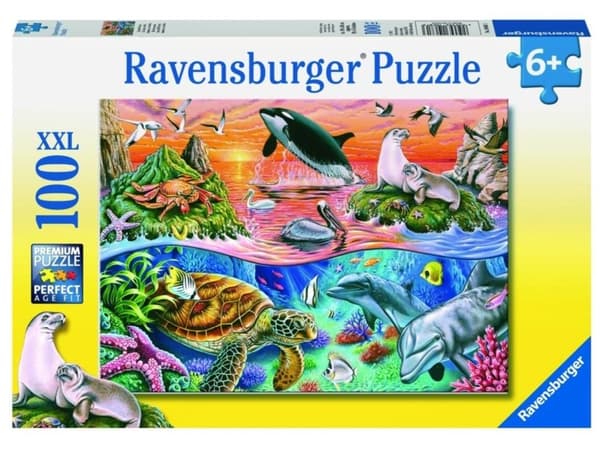 Ravensburger Puslespil 100 XXL Brikker - Ocean
