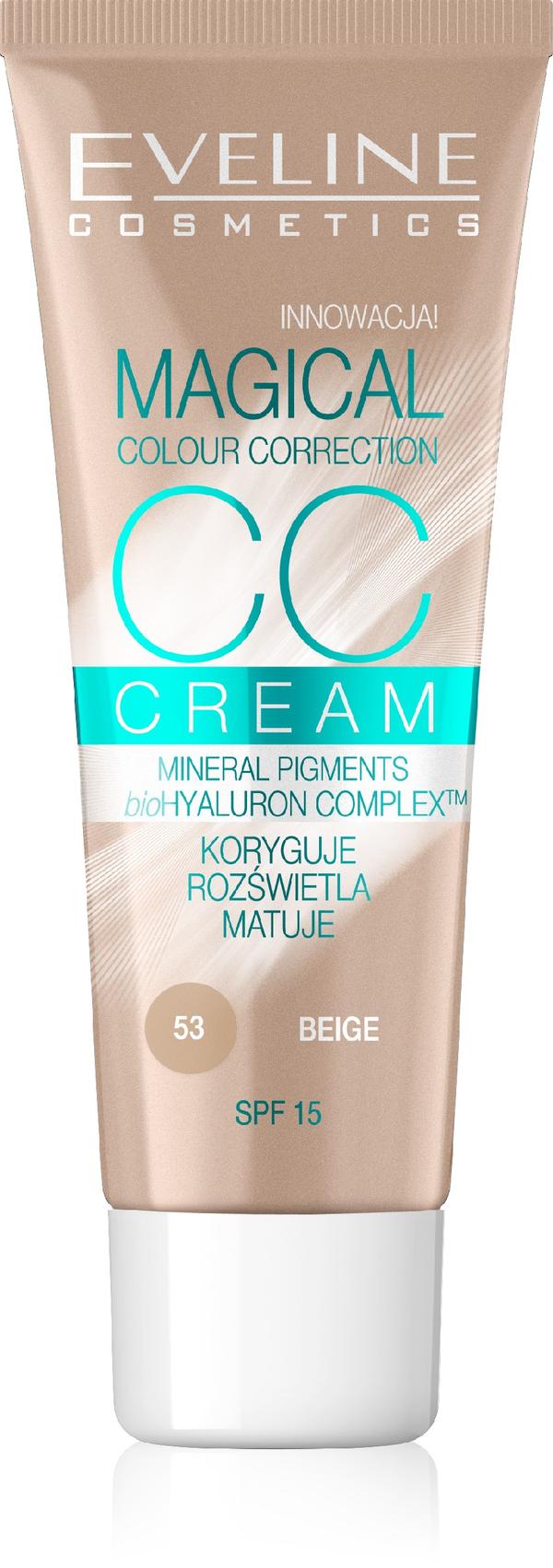 Eveline Cosmetics Cream CC BEIGE NO 53 30ML