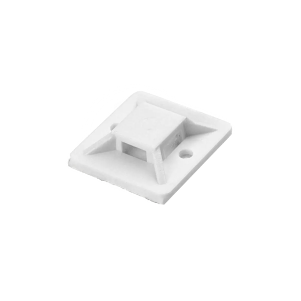 Nippusidepidike, itseliimautuva, 20x20 mm, valkoinen, 50 kpl