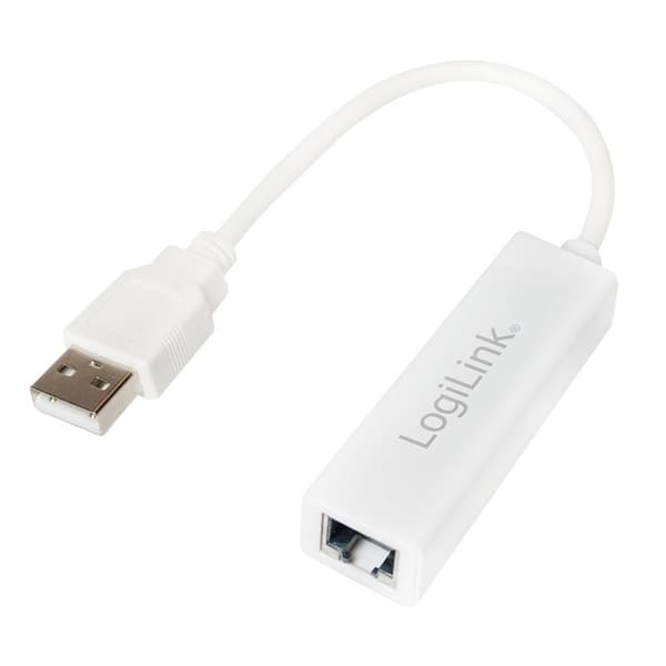 LogiLink Netværksadapter UA0144B - USB 2.0 til Ethernet