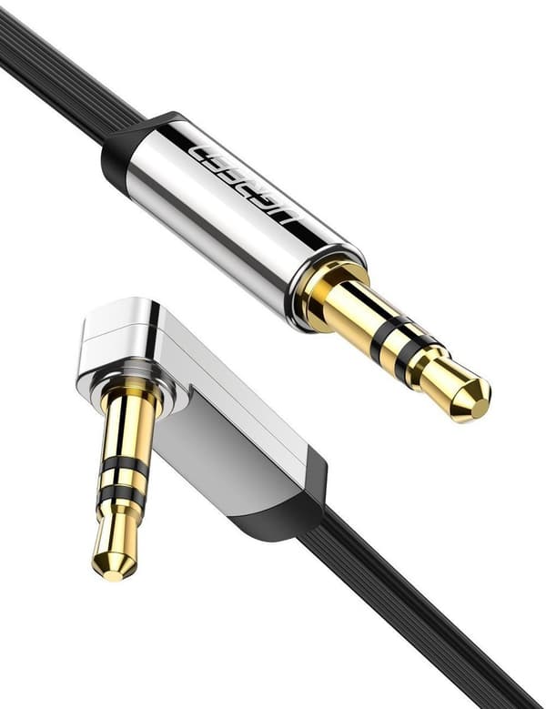 Kabel Ugreen Jack 3.5mm - Jack 3.5mm 1 m sort (10597B)