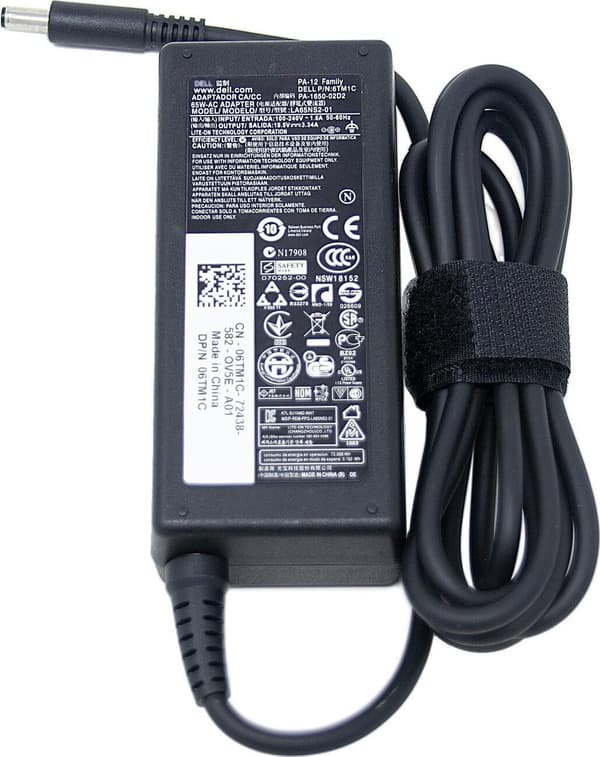 Dell 65W AC strømadapter til bærbare computere
