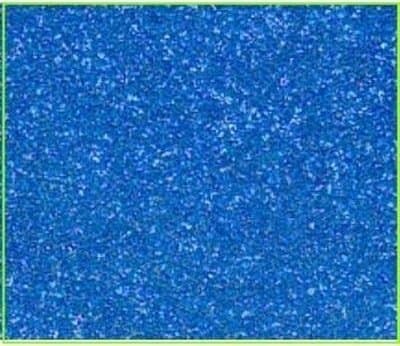 Glitterkartong blå 250g 25x35cm 5 ark